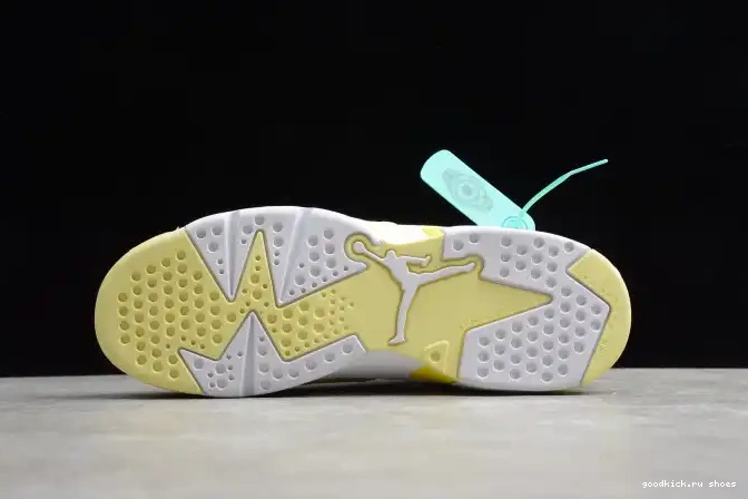 Cheap Yellow 543390-800 Floral 6 Air Dynamic Retro (GS) Jordan 0520